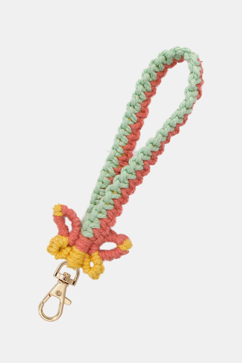 Butterfly Shape Macrame Key Chain