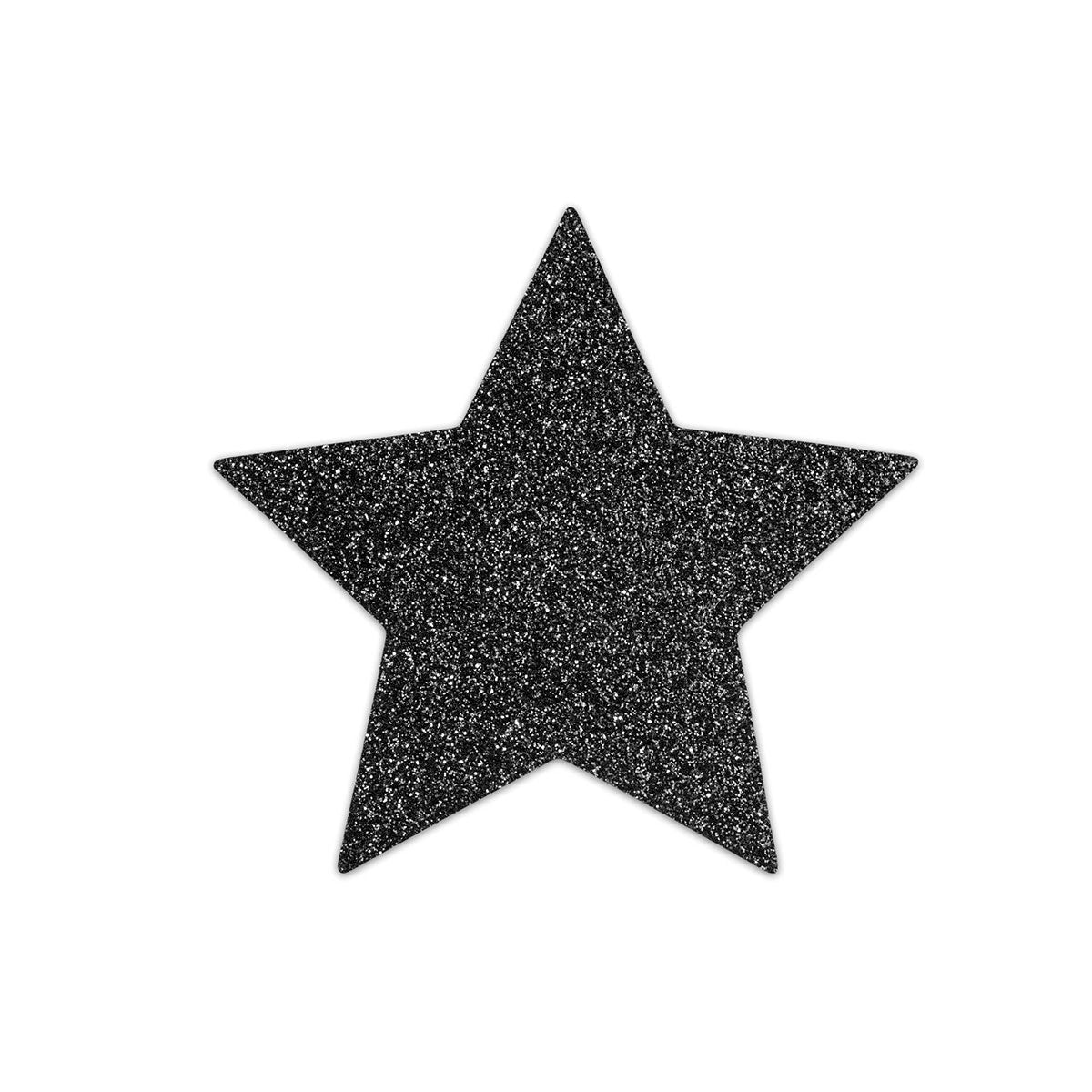 Bijoux Indiscrets Flash Pasties - Black Stars