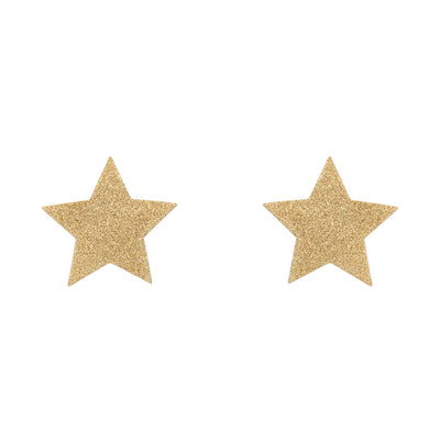 Bijoux Indiscrets Flash Pasties - Gold Stars