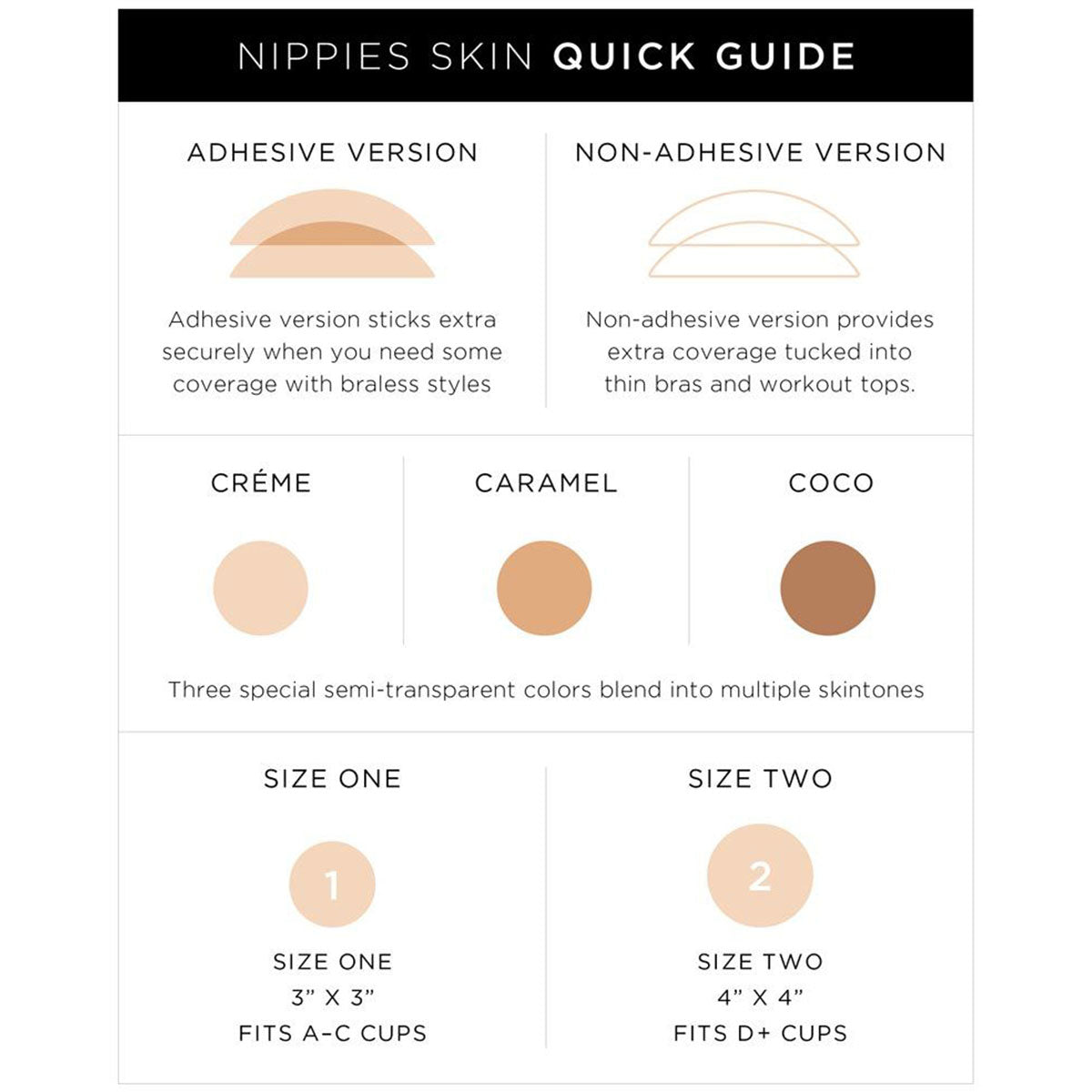 Nippies Skin - Crme - Size 1