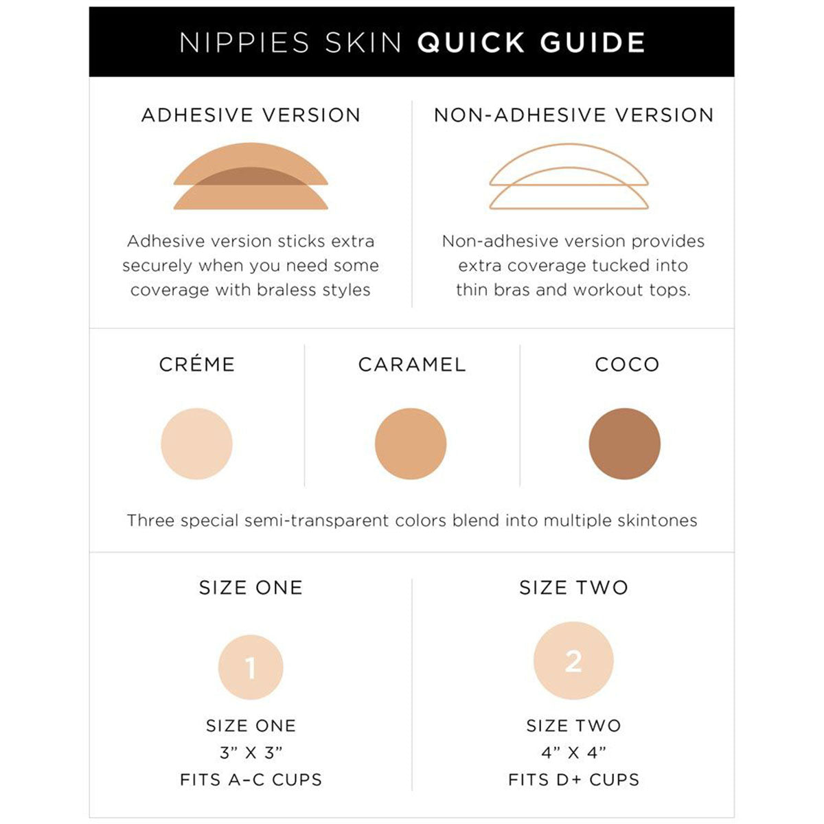 Nippies Skin - Caramel - Size 2