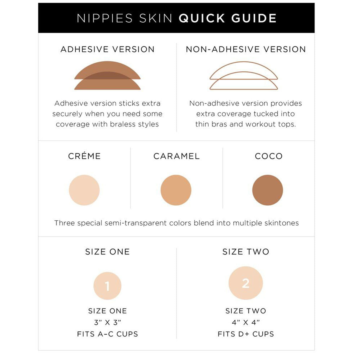 Nippies Skin - Cocoa - Size 2