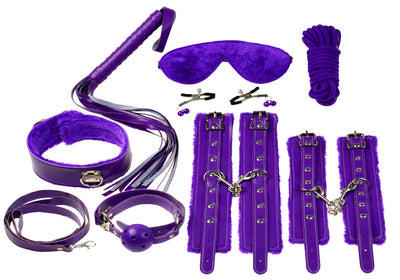 Everything Bondage 12pc Kit - Purple