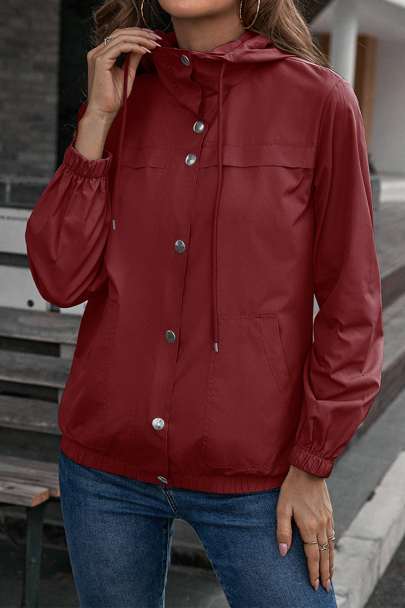 Button-Down Long Sleeve Sports Jacket