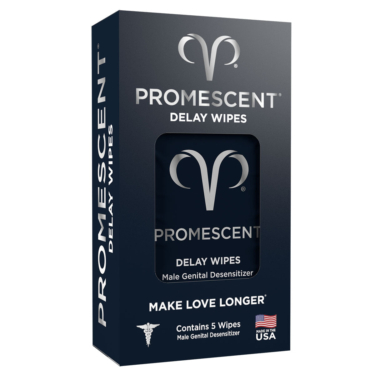 Promescent Delay Wipes 5ct
