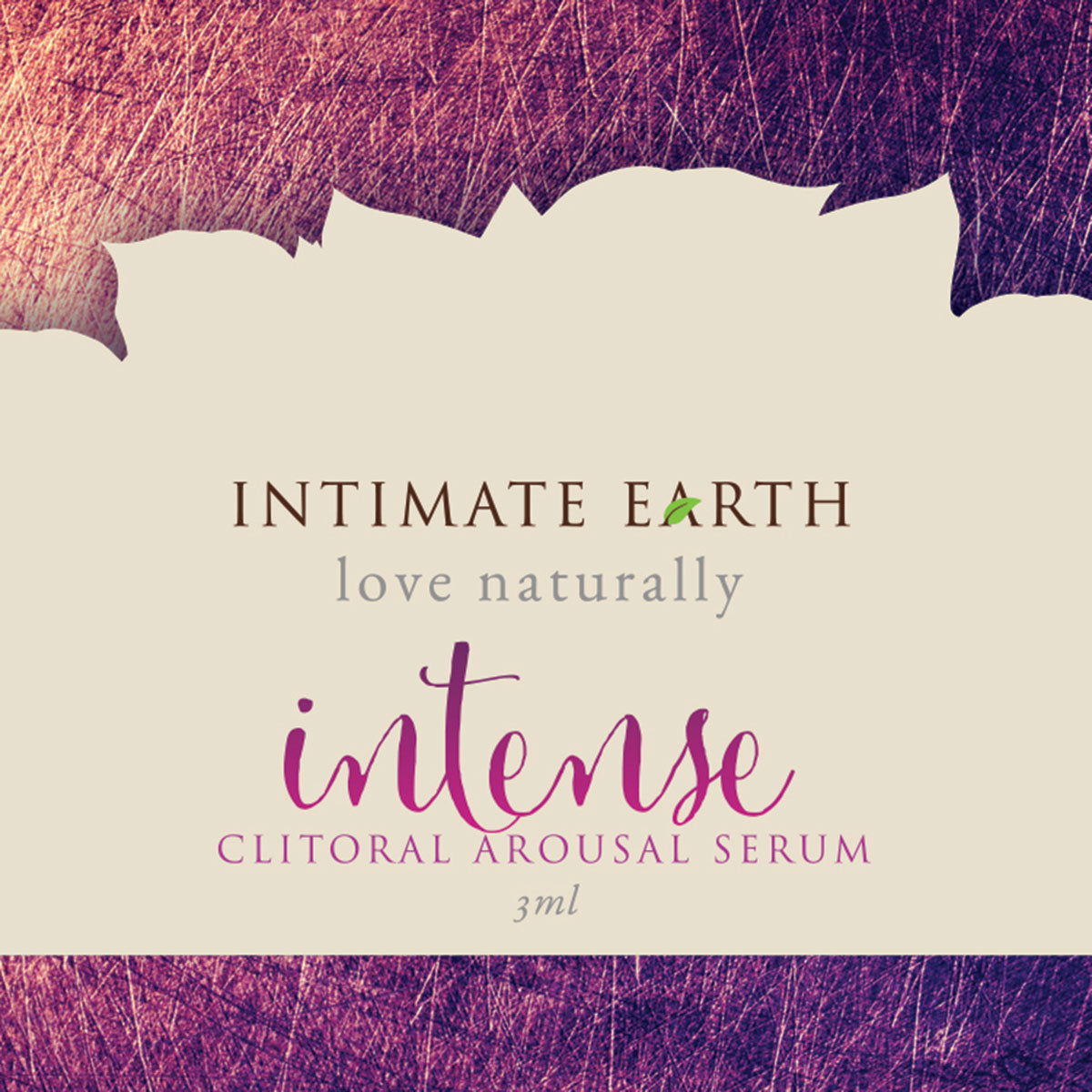 Intimate Earth Intense Clitoral Arousal Serum 3ml Foil SINGLE
