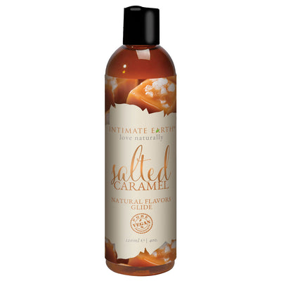 Intimate Earth Flavored Glide - Salted Caramel 4oz