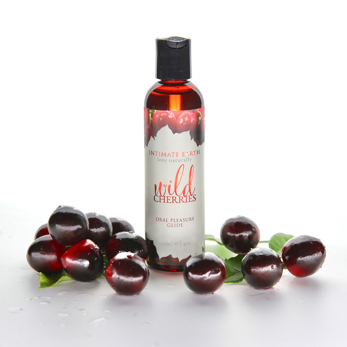 Intimate Earth Flavored Glide - Wild Cherries 4oz