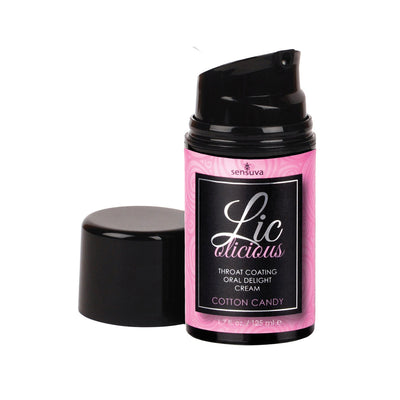 Sensuva Lic-o-licious Oral Delight - Cotton Candy