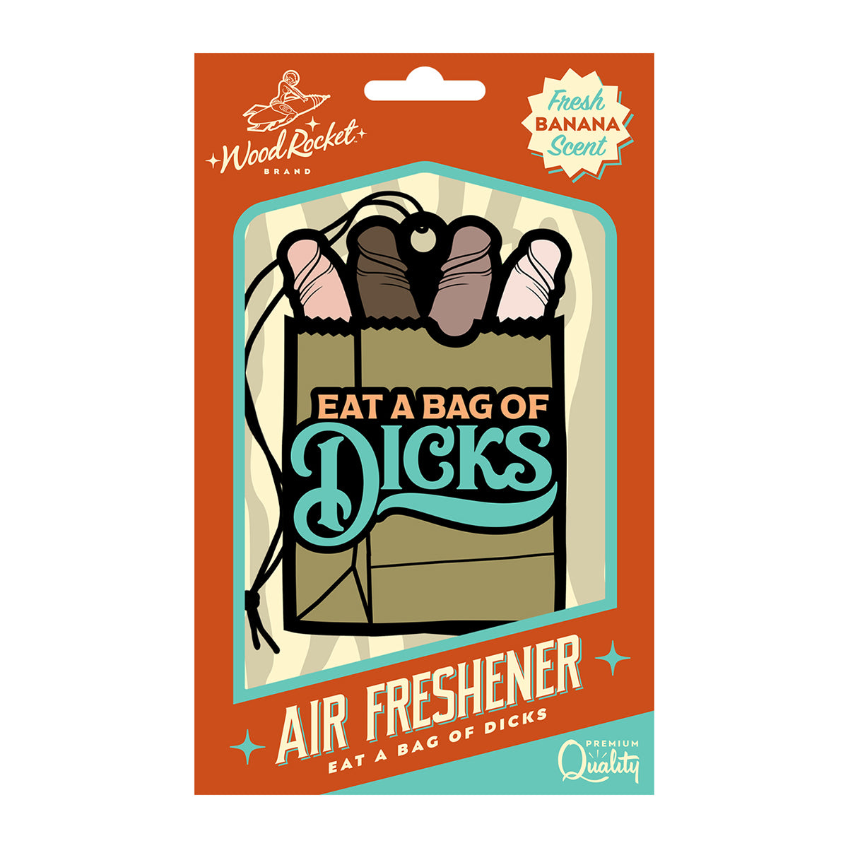 Wood Rocket Air Freshener Bag of Dicks