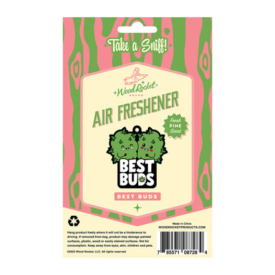 Wood Rocket Air Freshener Best Buds