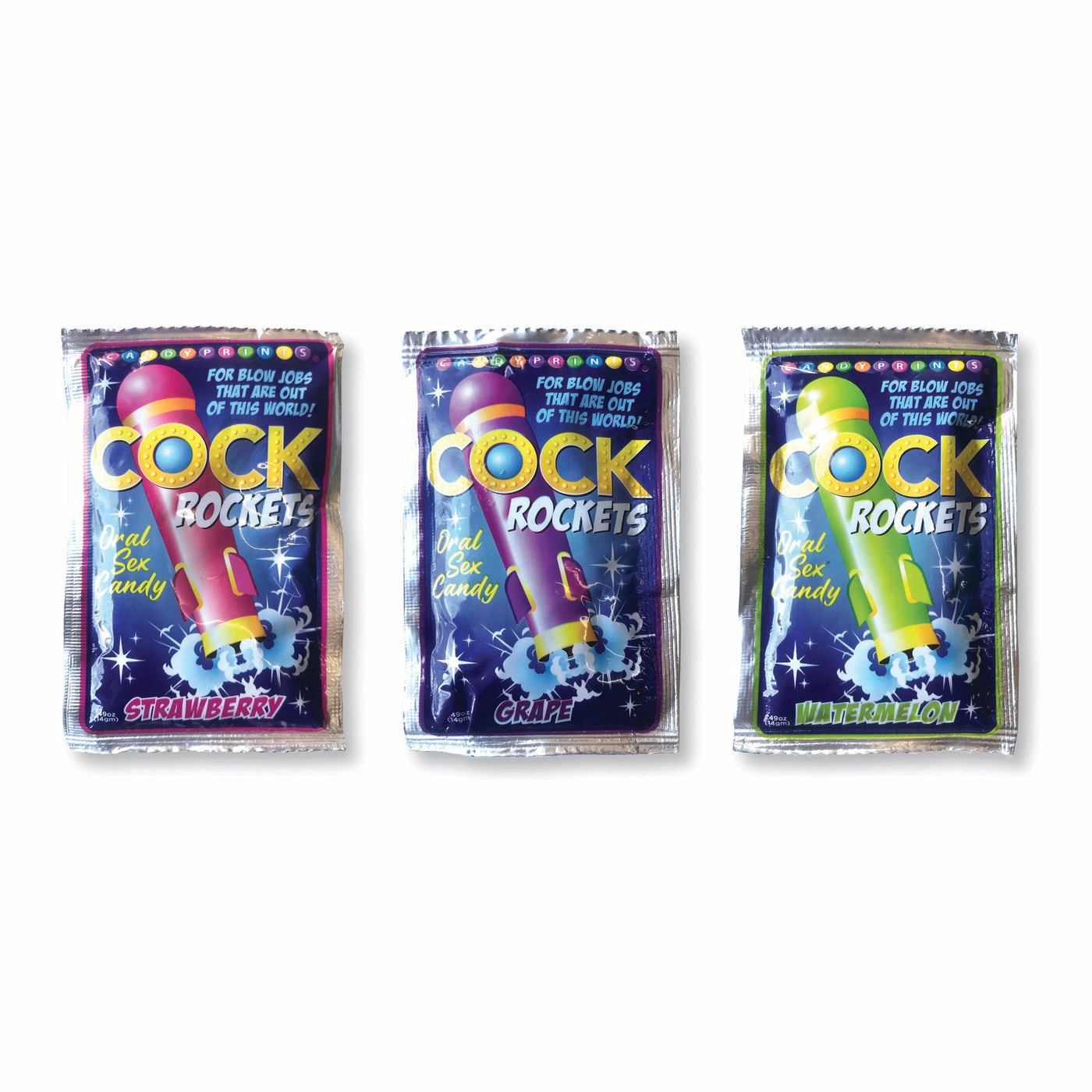 Cock Rockets Oral Sex Candy Display 36pc