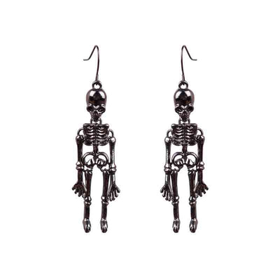 Skeleton Alloy Earrings