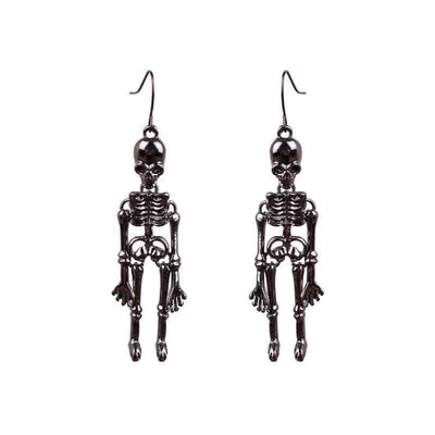 Skeleton Alloy Earrings