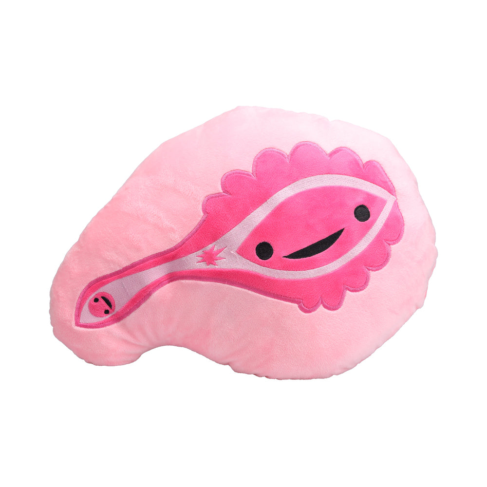 SLI Pussy Pillow Plushie with Storage Pouch Pink