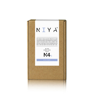 NIYA 4 Palm Held Massager - Cornflower (Rebranded Packaging)
