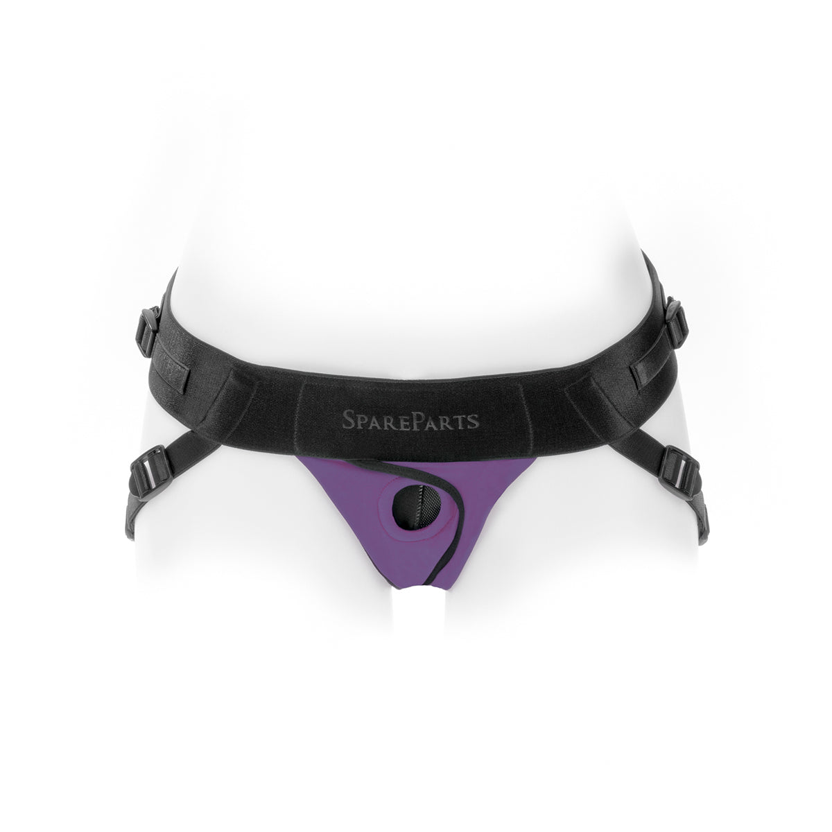 SpareParts Joque Cover Undwr Harness Purple (Double Strap) Size B Nylon