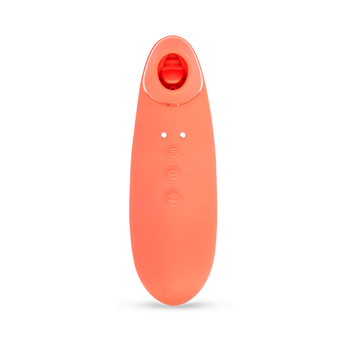 Nu Sensuelle Trinitii 3-In-1 Suction Tongue - Coral