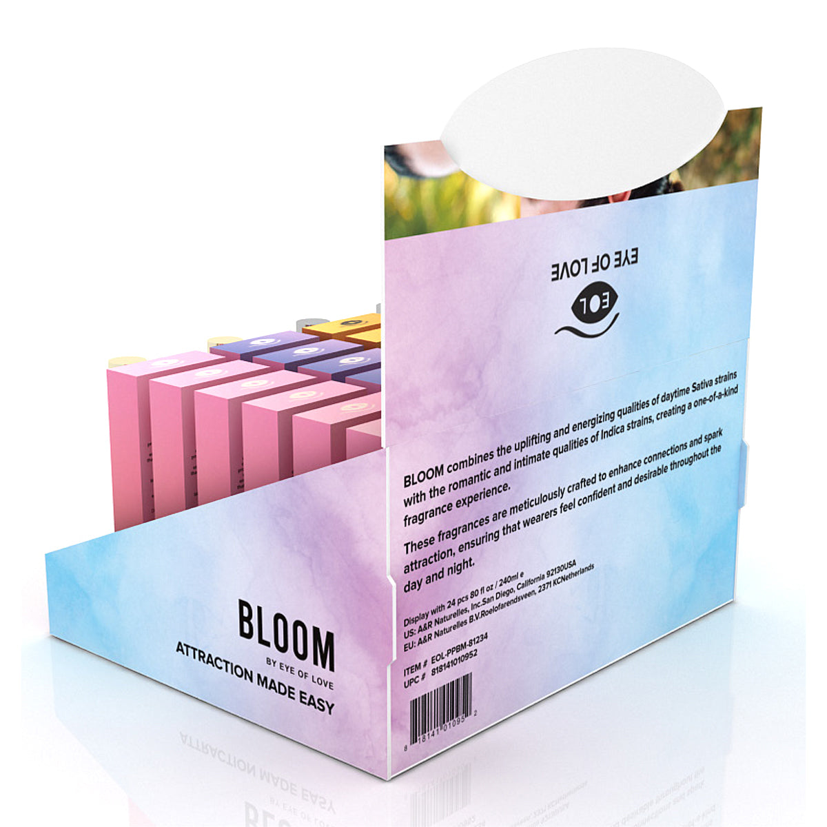 Eye of Love Bloom Pheromone 10Ml Display 4X6 Prepack