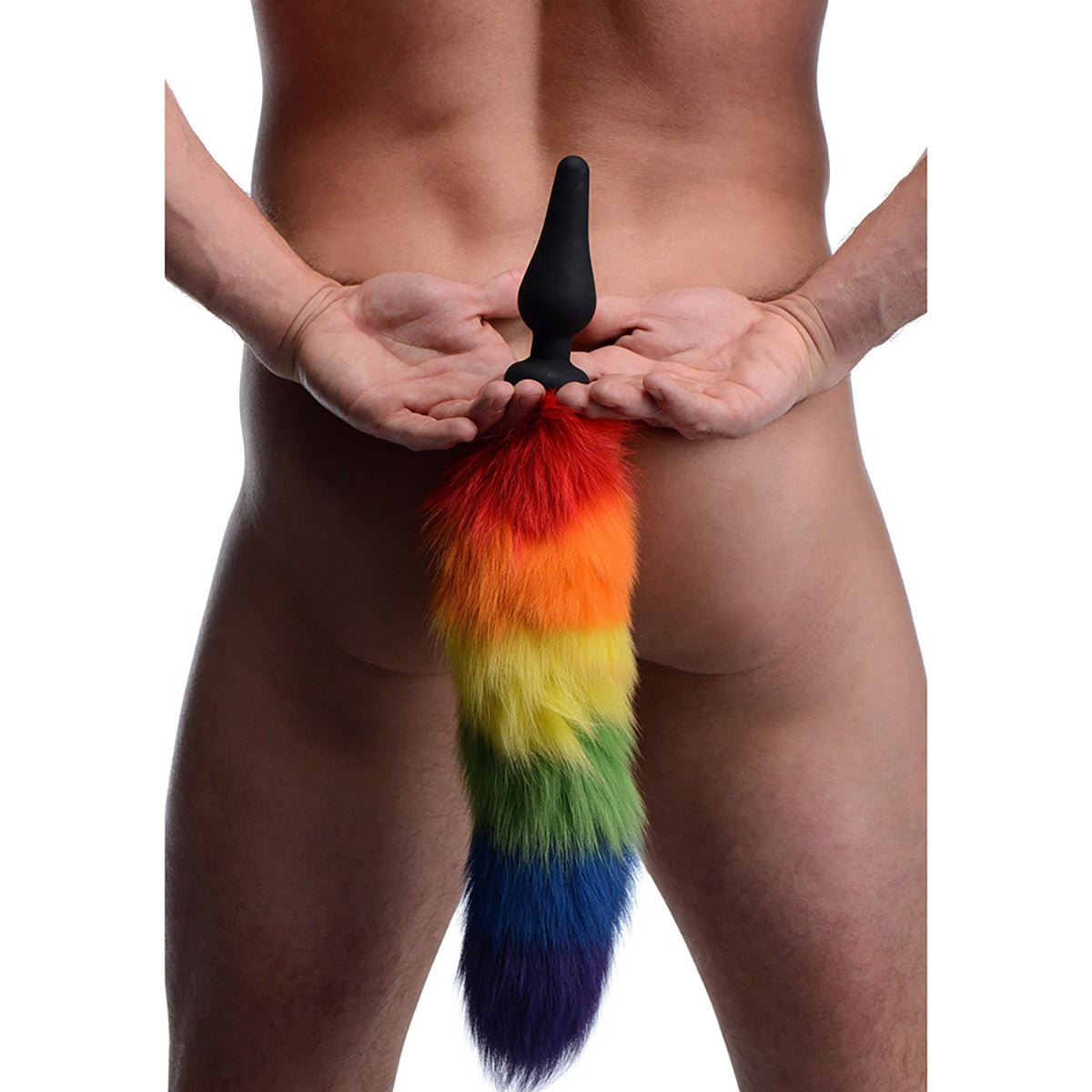 Tailz Rainbow Tail Silicone Butt Plug