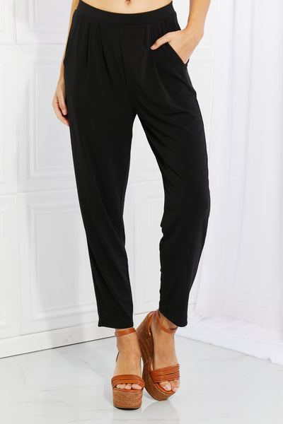 Zenana Amelia Full Size Pleated Pants