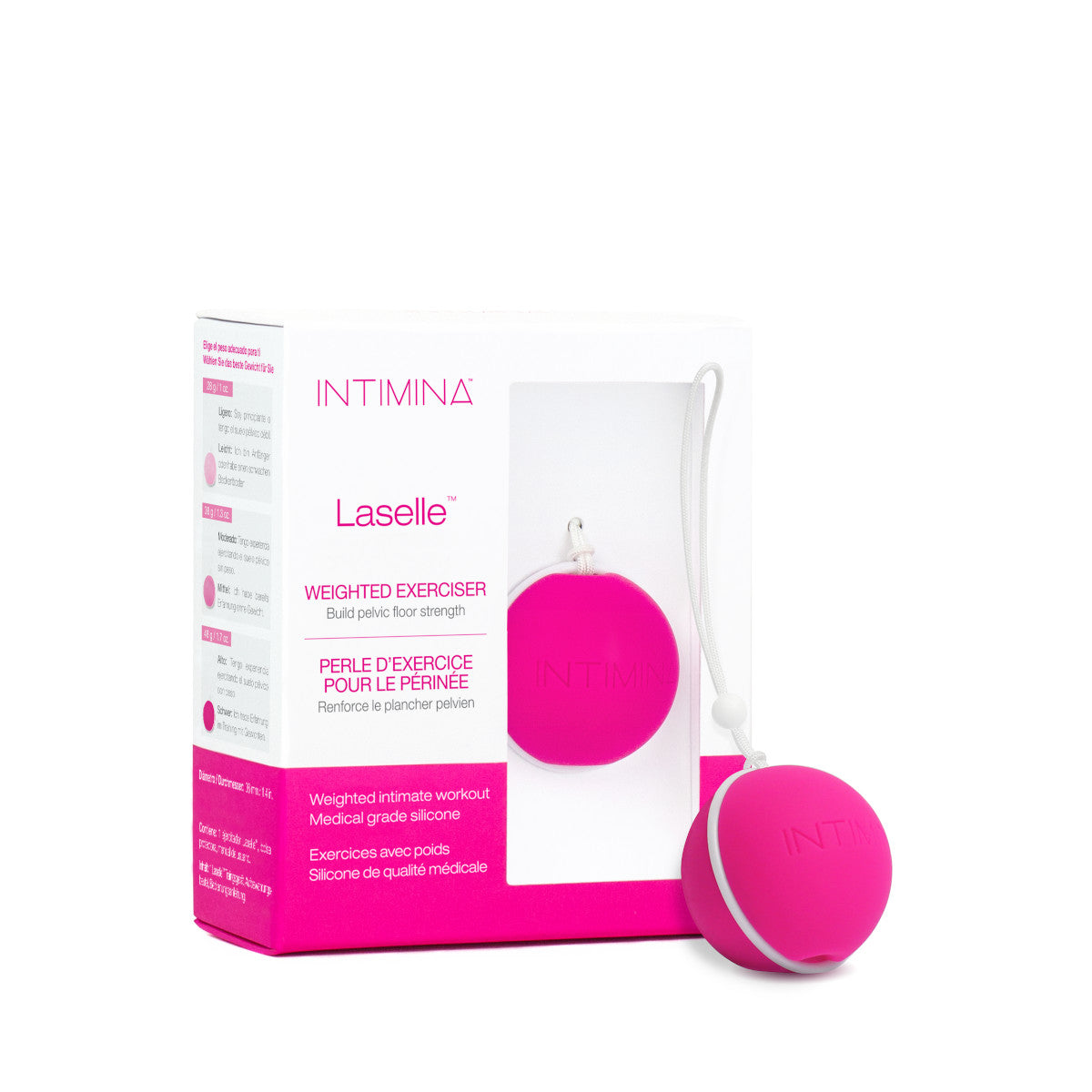 Intimina Laselle Exerciser 48g Advanced Weighted Ball for Experts