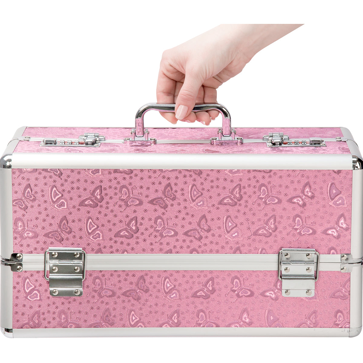 Lockable Toy Box Large - Pink