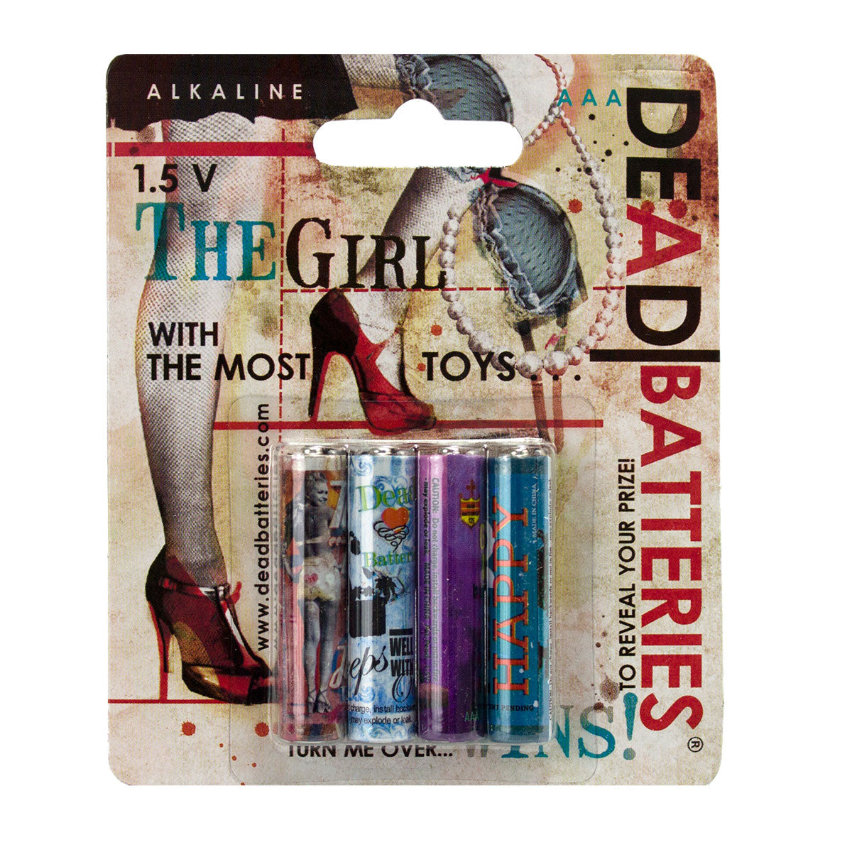 Dead Batteries AAA 4 Pk. Dead Batteries