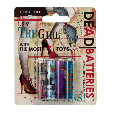 Dead Batteries AAA 4 Pk. Dead Batteries