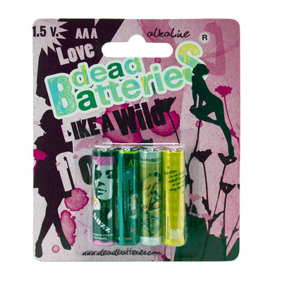 Dead Batteries AAA 4 Pk. Dead Batteries