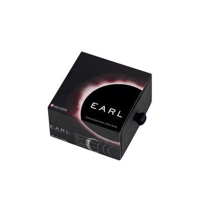 Mystim the Earl Brushed Steel C-Ring 48mm Mystim