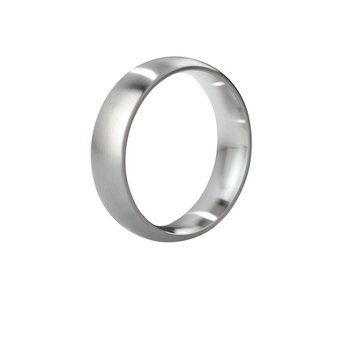 Mystim the Earl Brushed Steel C-Ring 48mm Mystim