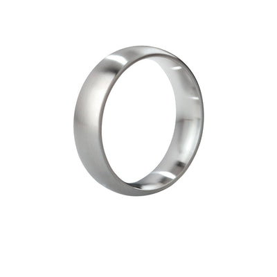 Mystim the Earl Brushed Steel C-Ring 48mm Mystim