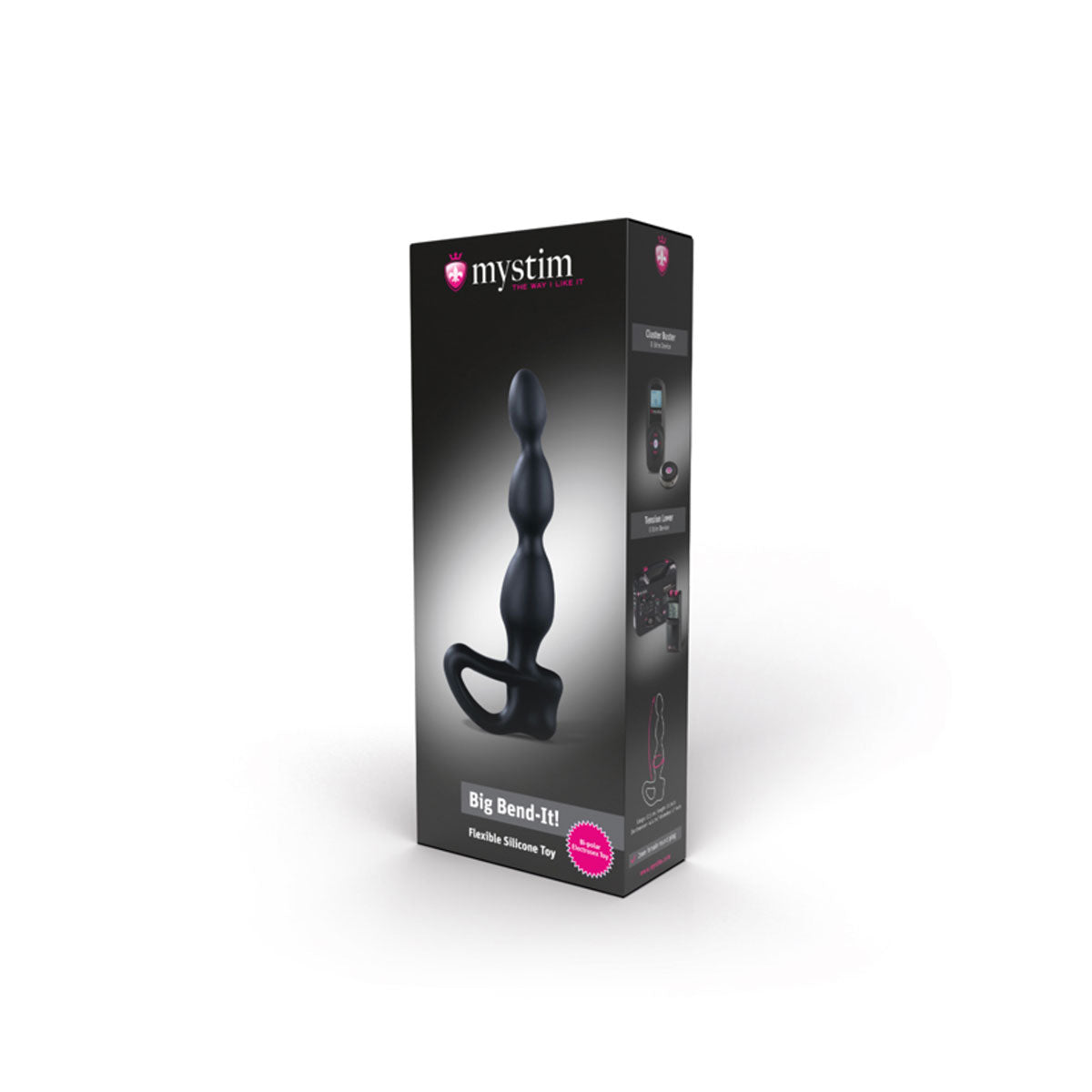 Mystim Big Bend-it! E-Stim - Black Mystim