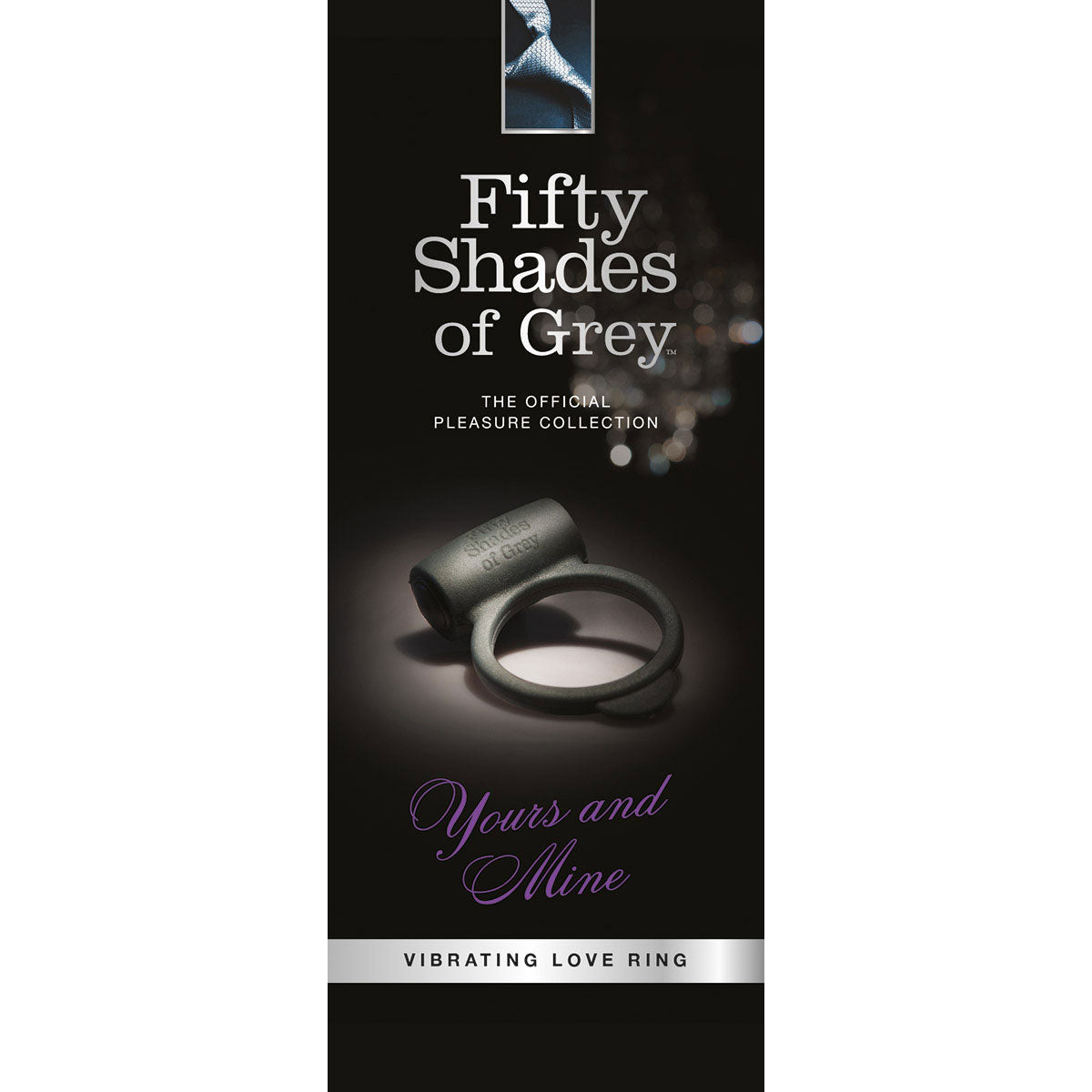Fifty Shades Yours and Mine Vibrating Love Ring