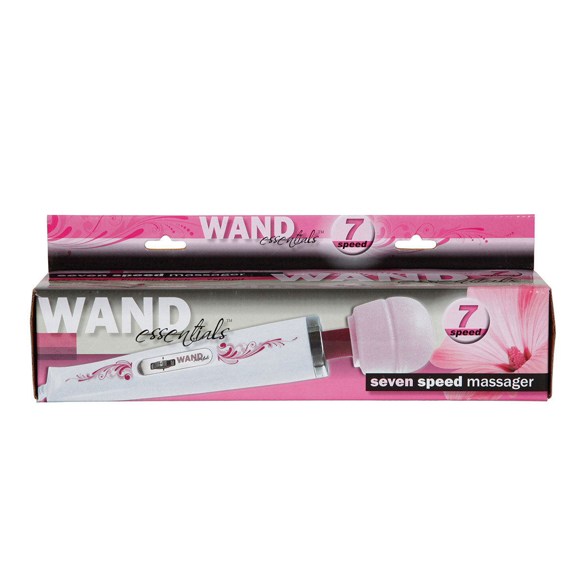 Wand Essentials 7-Speed Pink Corded Massager XR Brand