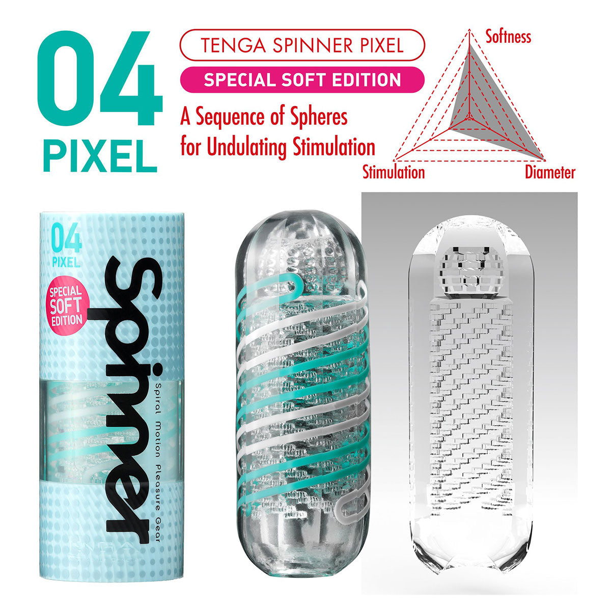 TENGA Spinner SOFT 04 - Pixel