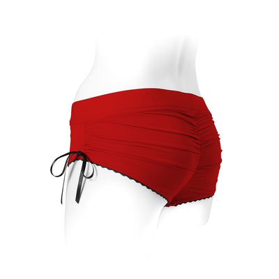 SpareParts Sasha Harness Red/Black Nylon - XL
