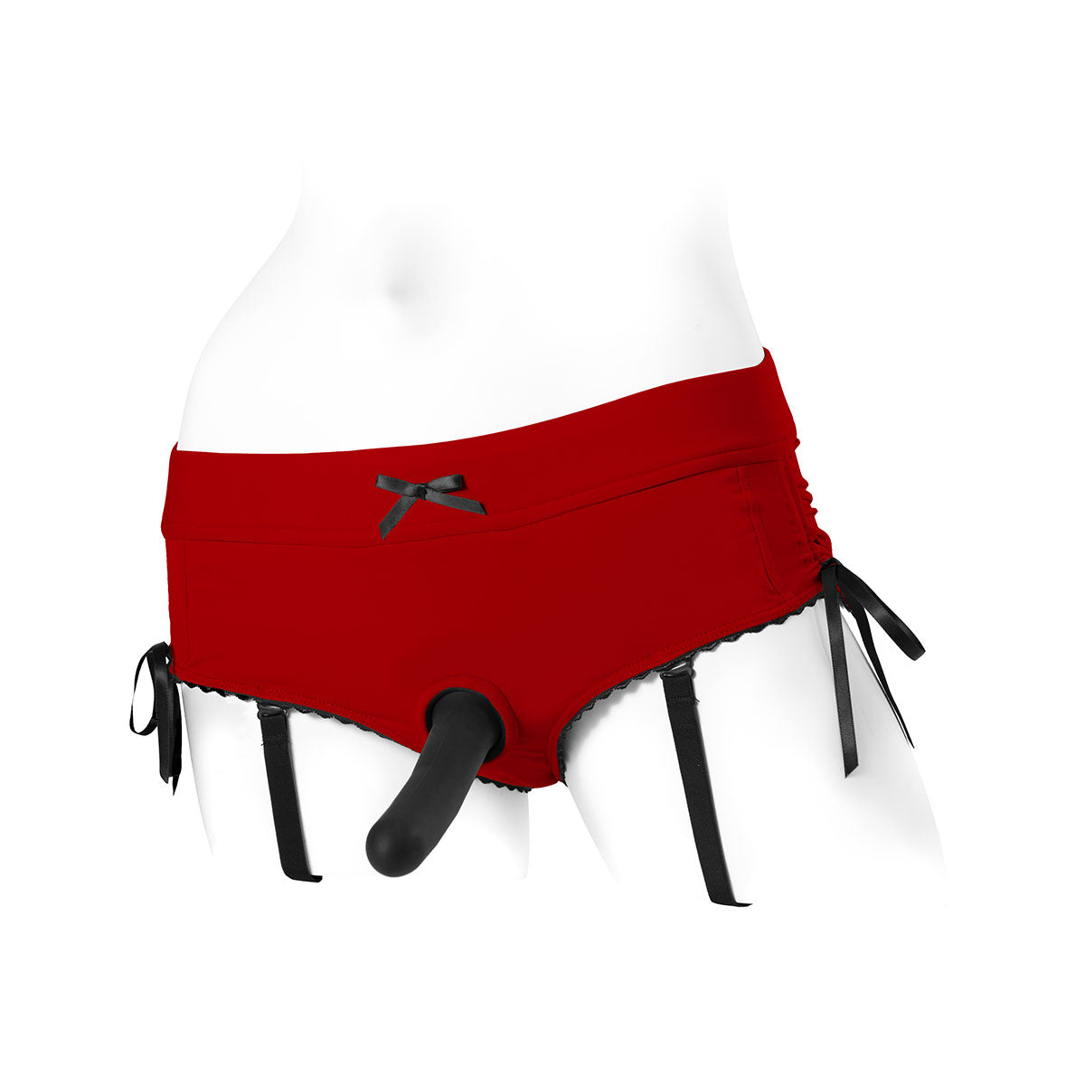 SpareParts Sasha Harness Red/Black Nylon - XL