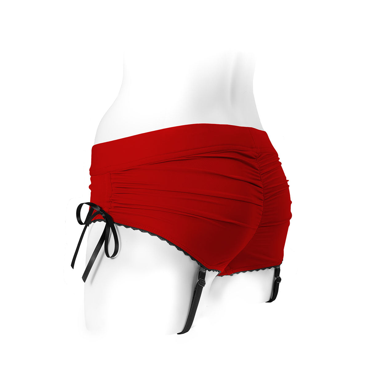 SpareParts Sasha Harness Red/Black Nylon - 3X