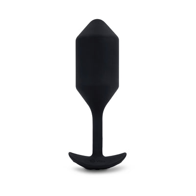 B-Vibe Vibrating Snug Plug 4 (XL) - Black