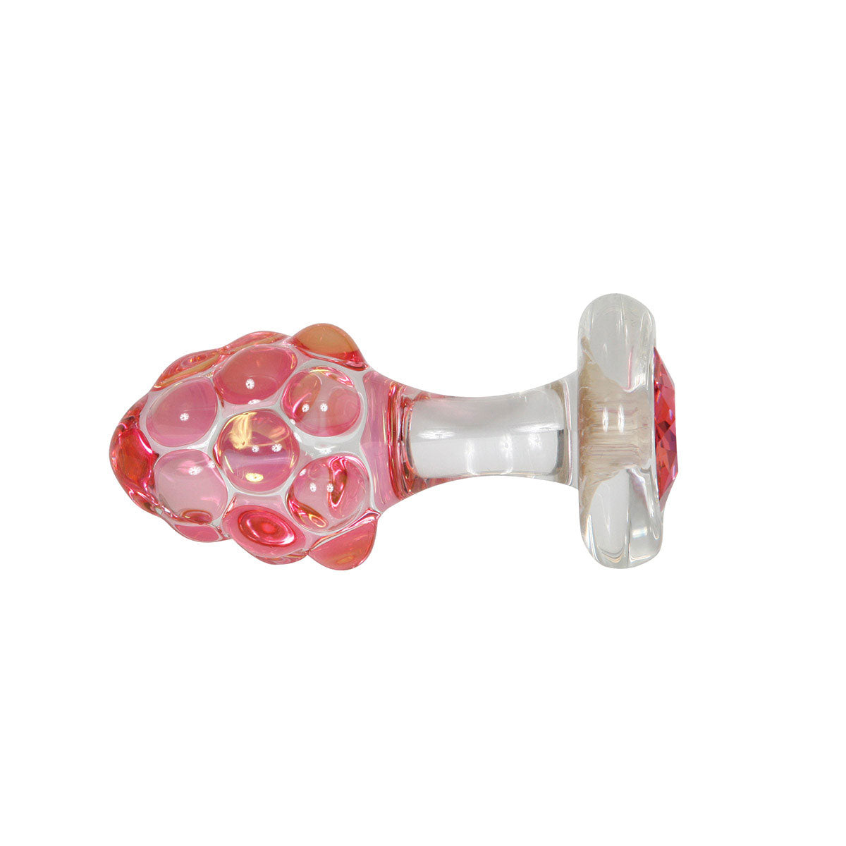 Crystal Delights Pineapple Delight Plug w/ Pink Crystal Crystal Delights