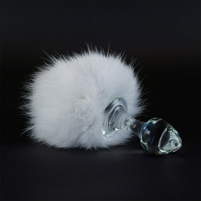 Crystal Delights Magnetic Bunny Tail - White Crystal Delights