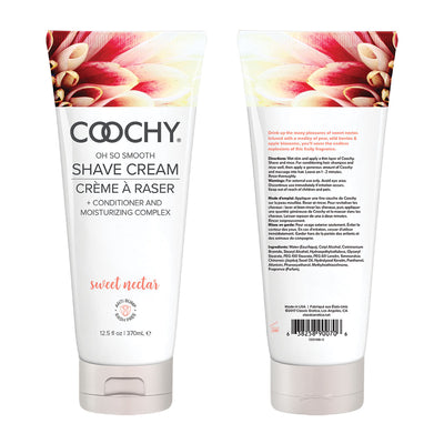 Coochy Shave Cream 12.5oz - Sweet Nectar
