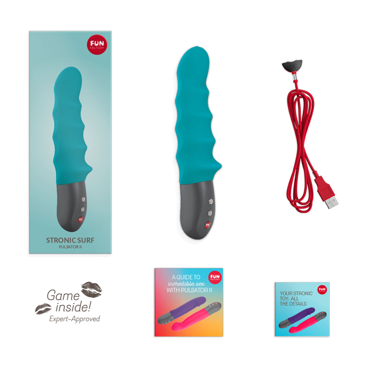 Fun Factory Stronic Surf - Petrol Blue