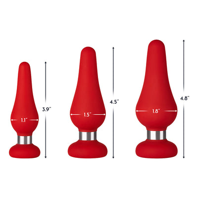 FORTO F-21 TearDrop Red Large