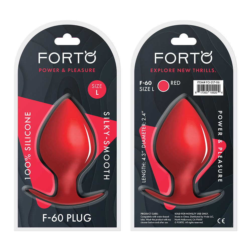 FORTO F-60 Spade Red Large