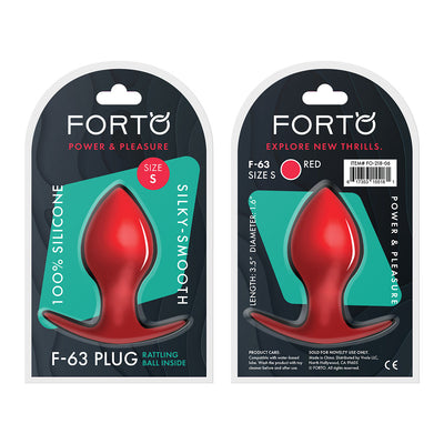 FORTO F-63 Rattler Plug Small - Red