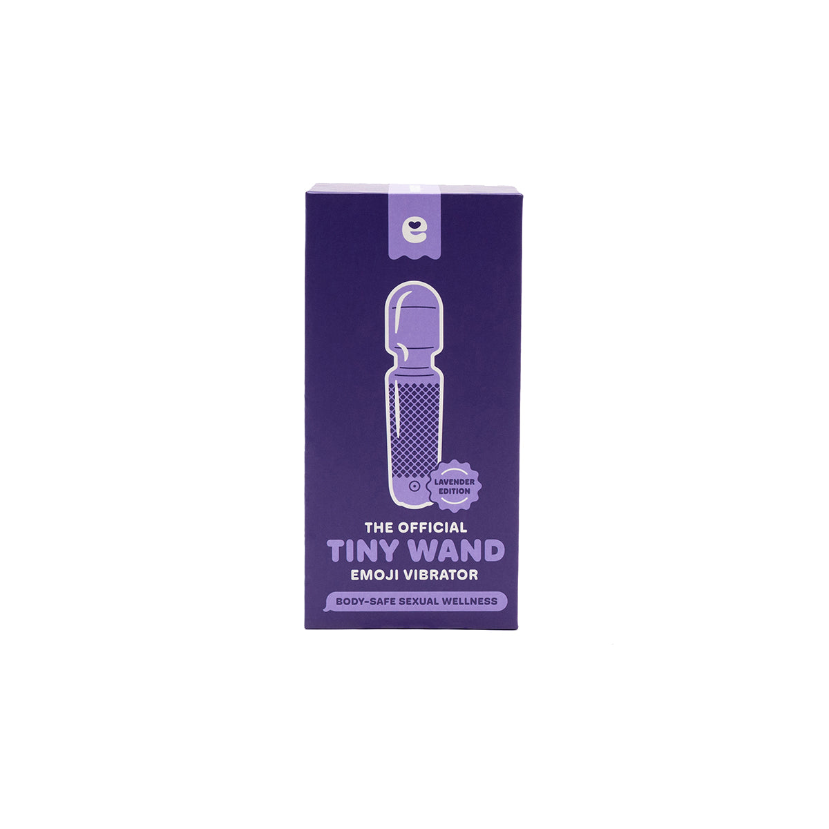 Emojibator Tiny Wand Vibrator - Lavender