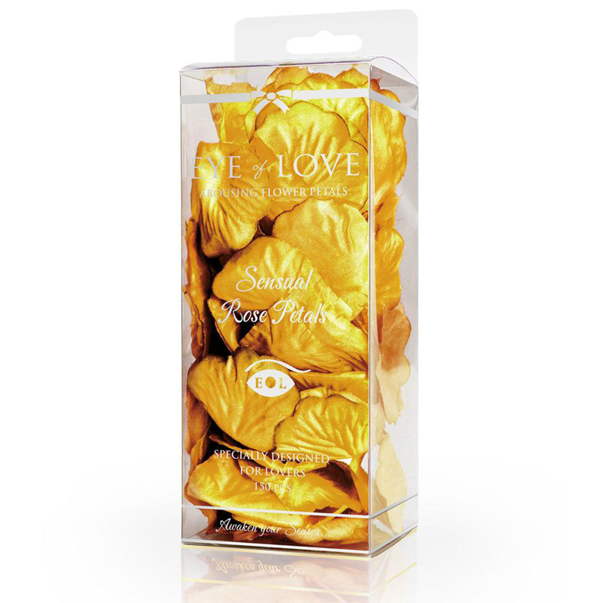 Eye of Love Sensual Rose Petals  Gold